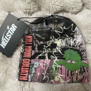 Helstar Multicolor Graphic Beanie